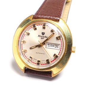 Vintage Nivada Automatic, Swiss mechanical wristwatch - Wonderful gift