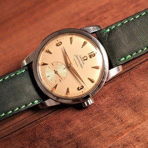 Wonderful Vintage Swiss Omega Seamaster Automatic, cal.491, Stainless steel case, Original Box  Gift for Birthday or Anniversary