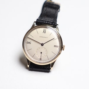 Vintage Genuine Longines Cal.12.68 Z from 1941 – Original in 14K Solid Gold, Extremely Rare, Wonderful Gift