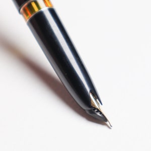 Pluma estilográfica Montblanc Meisterstuck 74, punta F de 18 k, excelente pluma estilográfica rara de la década de 1960 - Maravilloso regalo