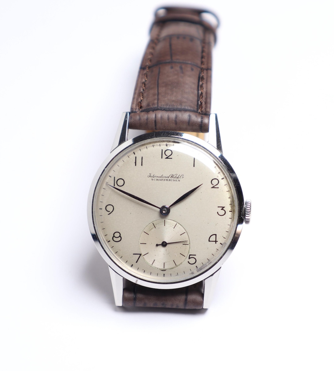 IWC SCHAFFHAUSEN 腕時計 フェイス レトロ ヴィンテージ Very Rare Vintage Watch From The '60s IWC With Automatic