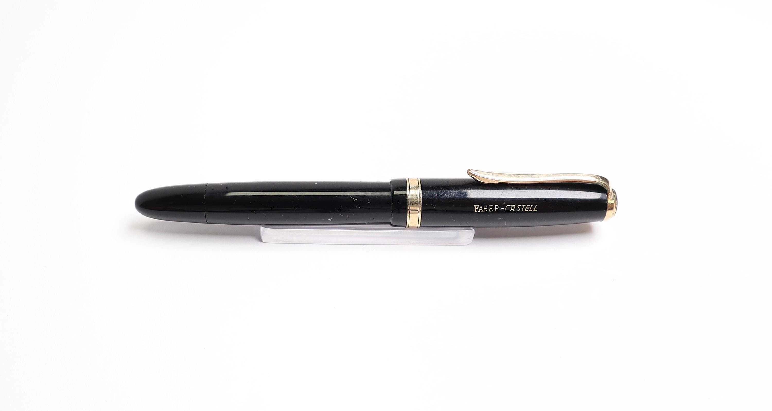 筆記具 faber-castell 884 Black MH-nib Vintage FABER-CASTELL 884 Black Nib Gold Plated 14KT