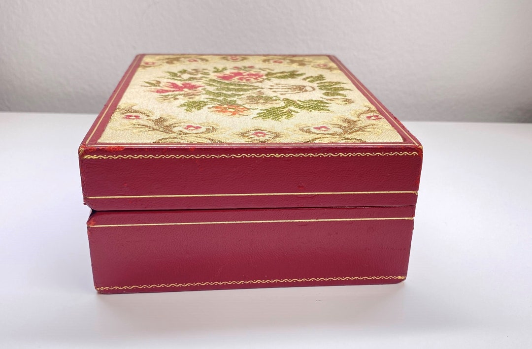 Rolex Creation Geneve Box Montres Rolex S.A. Watch Box Case Tapestry Embroidered GENEVE SUISSE 60.01.2 Etsy
