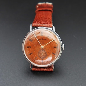 Vintage 1940s Swiss Wristwatch | WWII Marvin Watch | Cal. 510 Hand-Wound | Rare Men&#39;s Collectible Timepiece | Excellent Gift