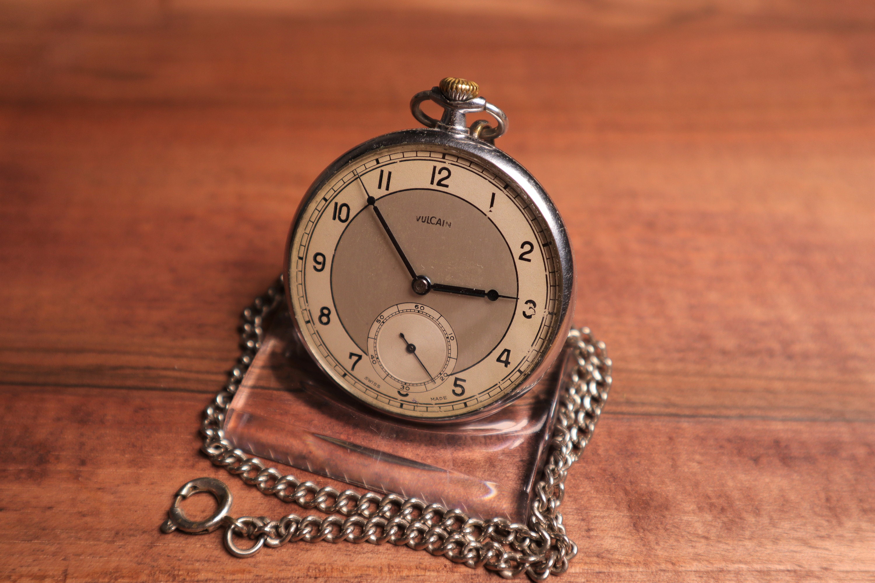 Vulcain pocket clearance watch