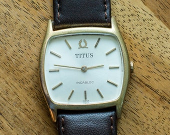 SOLVIL et TITUS Vintage Armbanduhr, Geschenk Geburtstag oder Jahrestag, Luxuriöse Uhr, Schweizer Vintage Uhr, schönes Geschenk