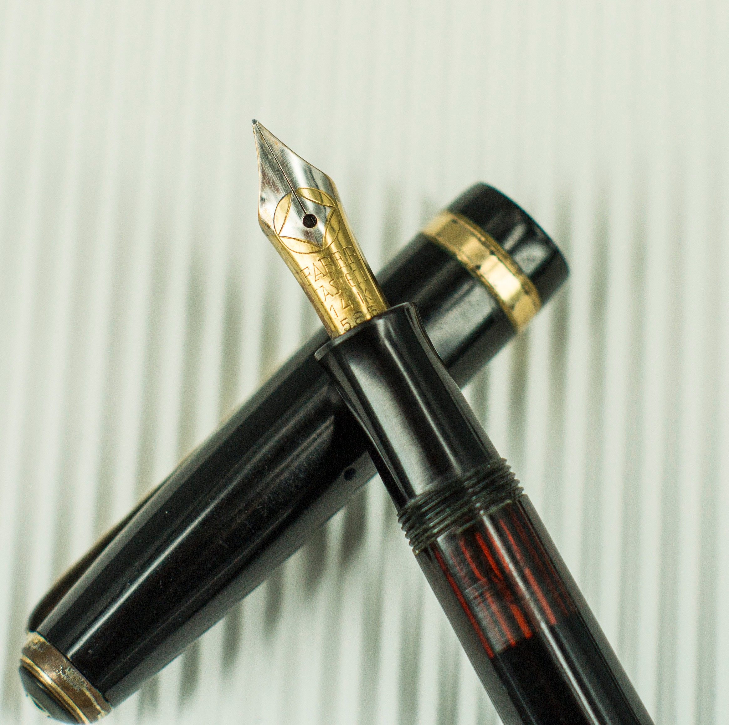 Pluma estilografica faber castell sales