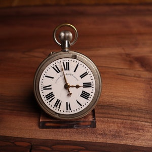 Reloj de bolsillo vintage Systeme Roskopf Patent, reloj de bolsillo suizo raro vintage Regalo maravilloso para ella o él imagen 4