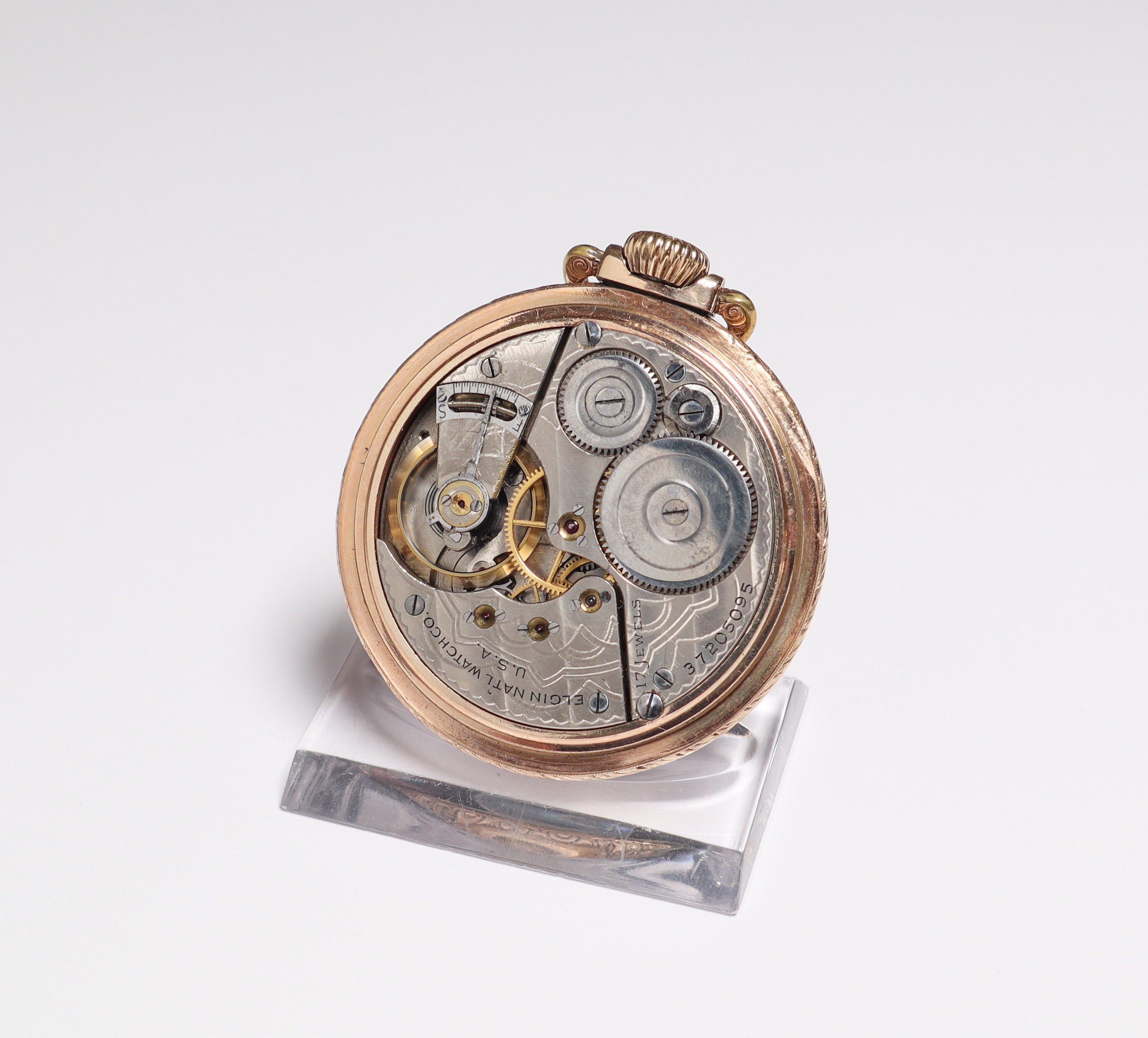ELGIN 懐中時計 17石 USA製 アンティーク 1920年代 エルジン 懐中時計 