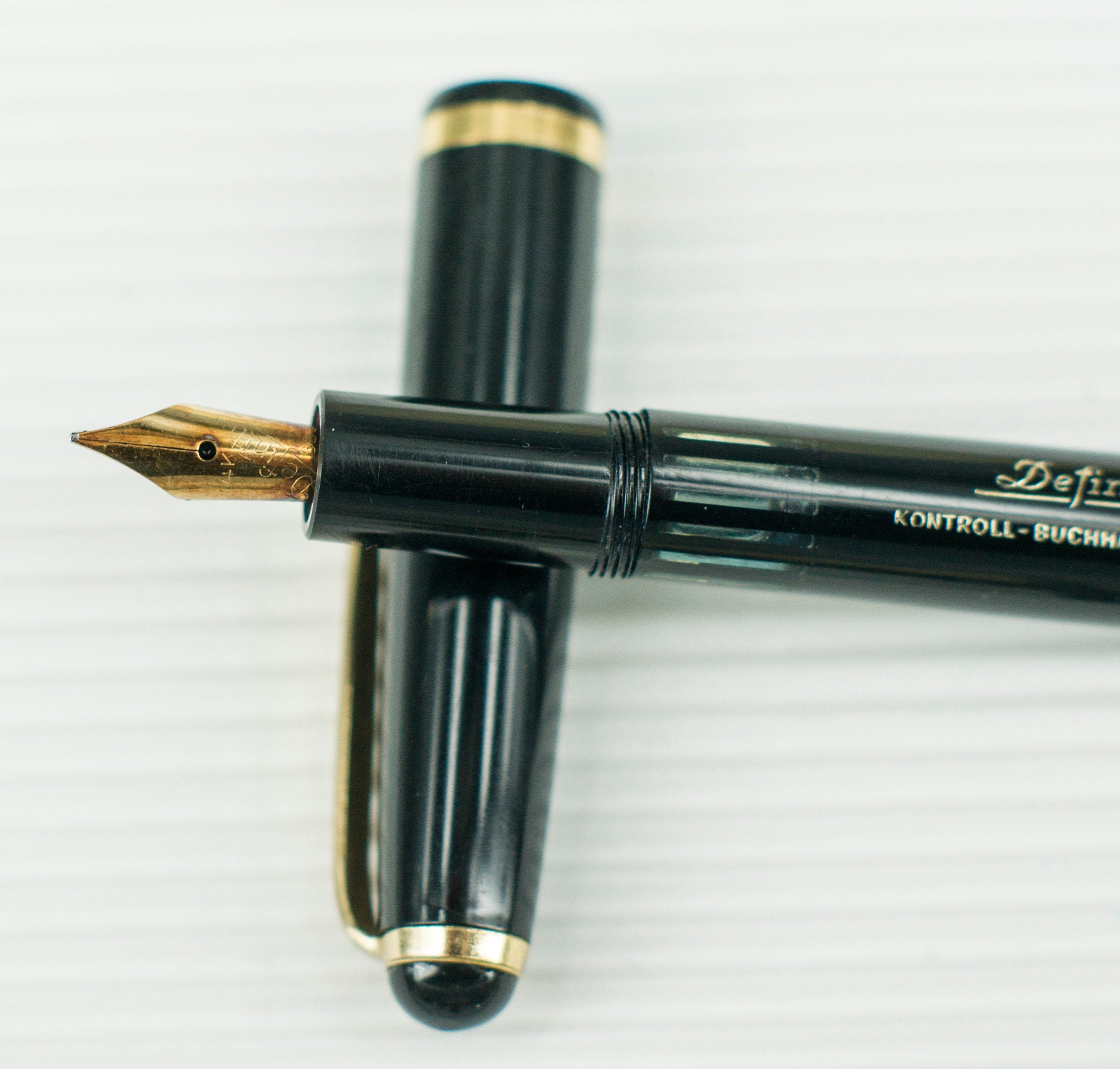 Reform Vintage Cartridge Fill Pen-Black l980's-West Germany---lot of 3 new pens Reform Vintage Cartridge Fill Pen-Black l980's-West Germany---lot of 3 new pens
