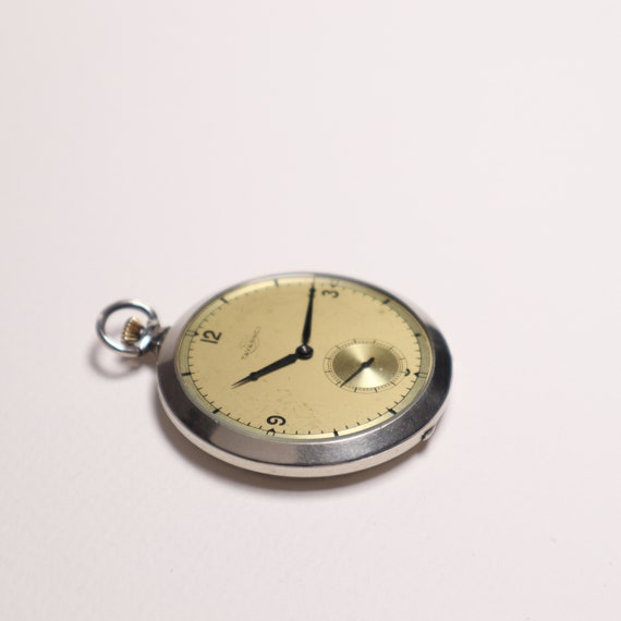 Tavannes Antique Art Deco Pocket Watch from the 1… - image 4