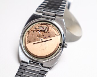 Vintage Omega Seamaster Automatic Watch: Silver Dial, 1020, 1984 Swiss  Made