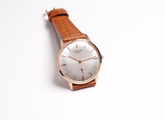 Vintage Solid 18K Gold Longines Watch: Mechanical Dress Watch, Original Box  - Etsy New Zealand