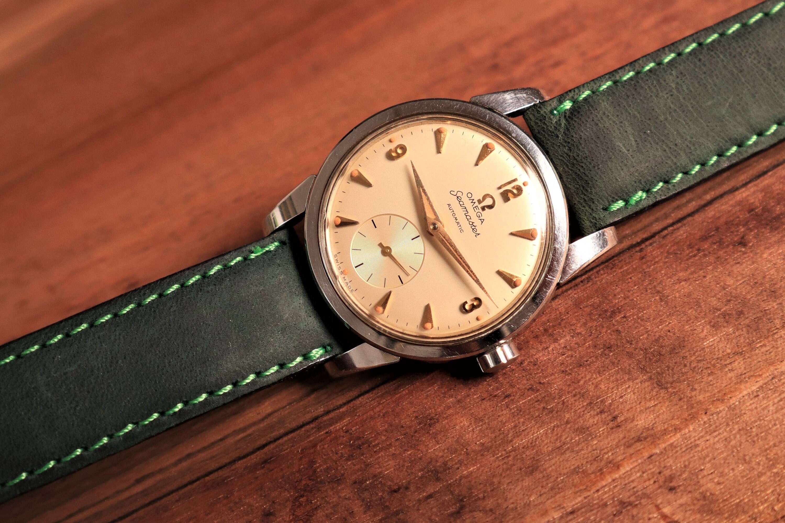 Vintage Omega Seamaster Automatic Watch: Swiss Cal.491, Stainless