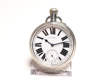 Vintage Longines Pocket Watch  - 6 Grand Prix - Wonderful Gift for a Birthday or Anniversary