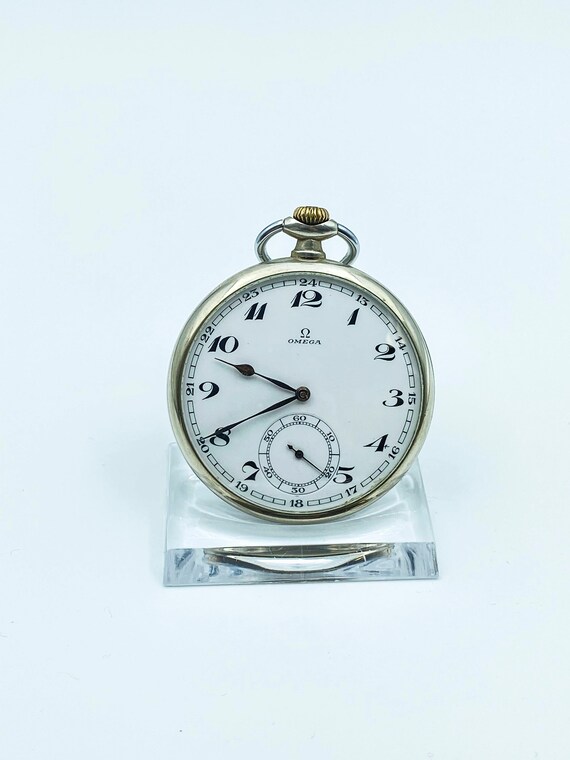 Rare Vintage Omega Swiss pocket watch - Omega Wat… - image 9