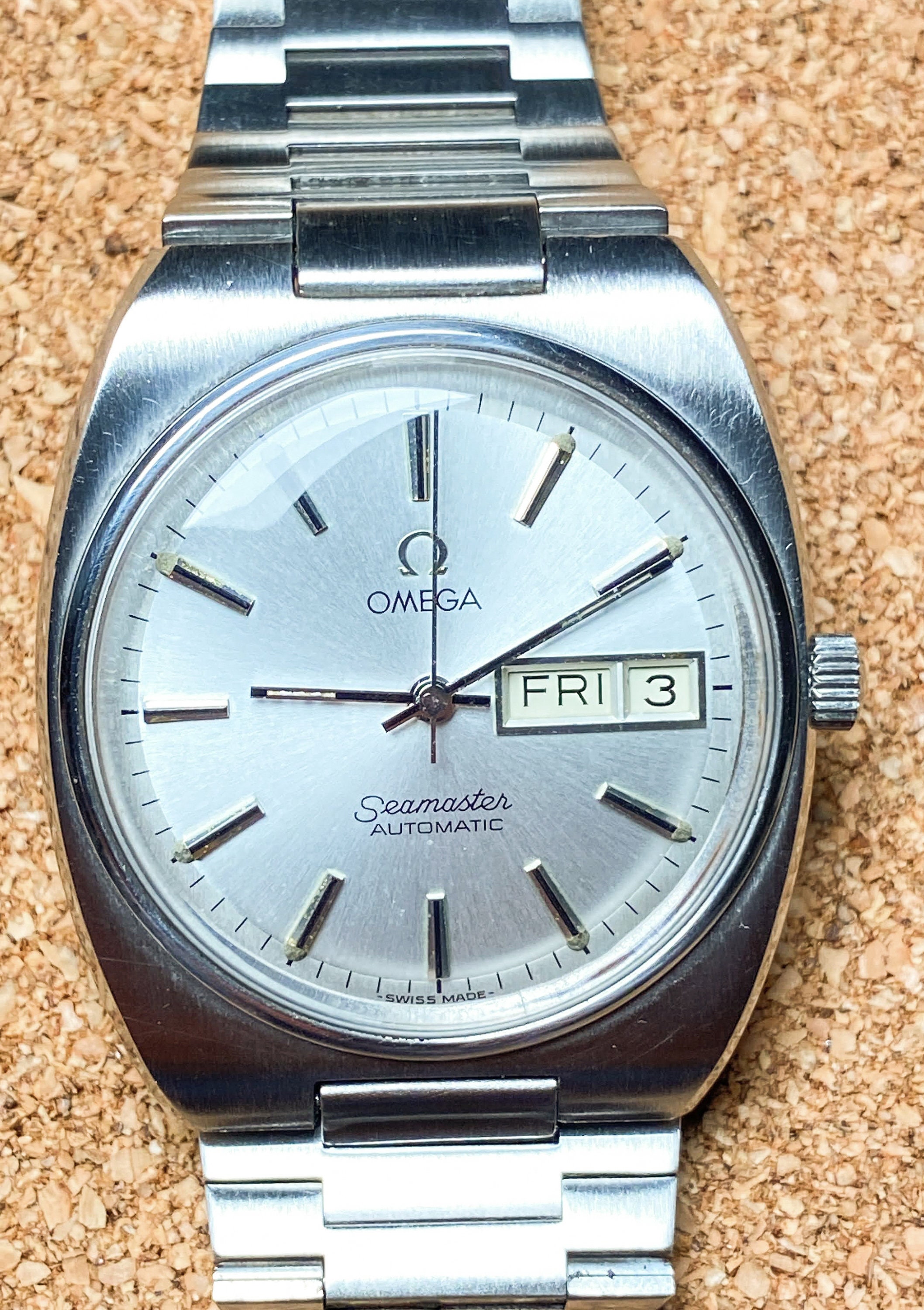 Astonishing Omega Seamaster Automatic Vintage Silver Dial - Etsy