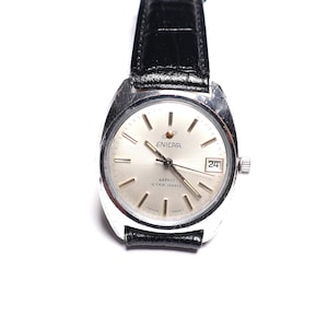 Vintage Rare Enicar MRO Star Jewels Date from 1970&#39;, Enicar AR 161 Movement, Wonderful Gift