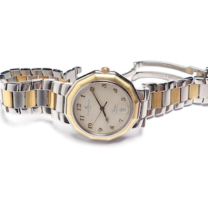 Baume & Mercier Riviera Automatic Date, Yellow Gold Stainless Steel, Automatic watch - From 1990's - Wonderful Gift
