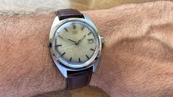 Vintage IWC Yacht Club 8541B Second Stop Tropical Dial Stainless
