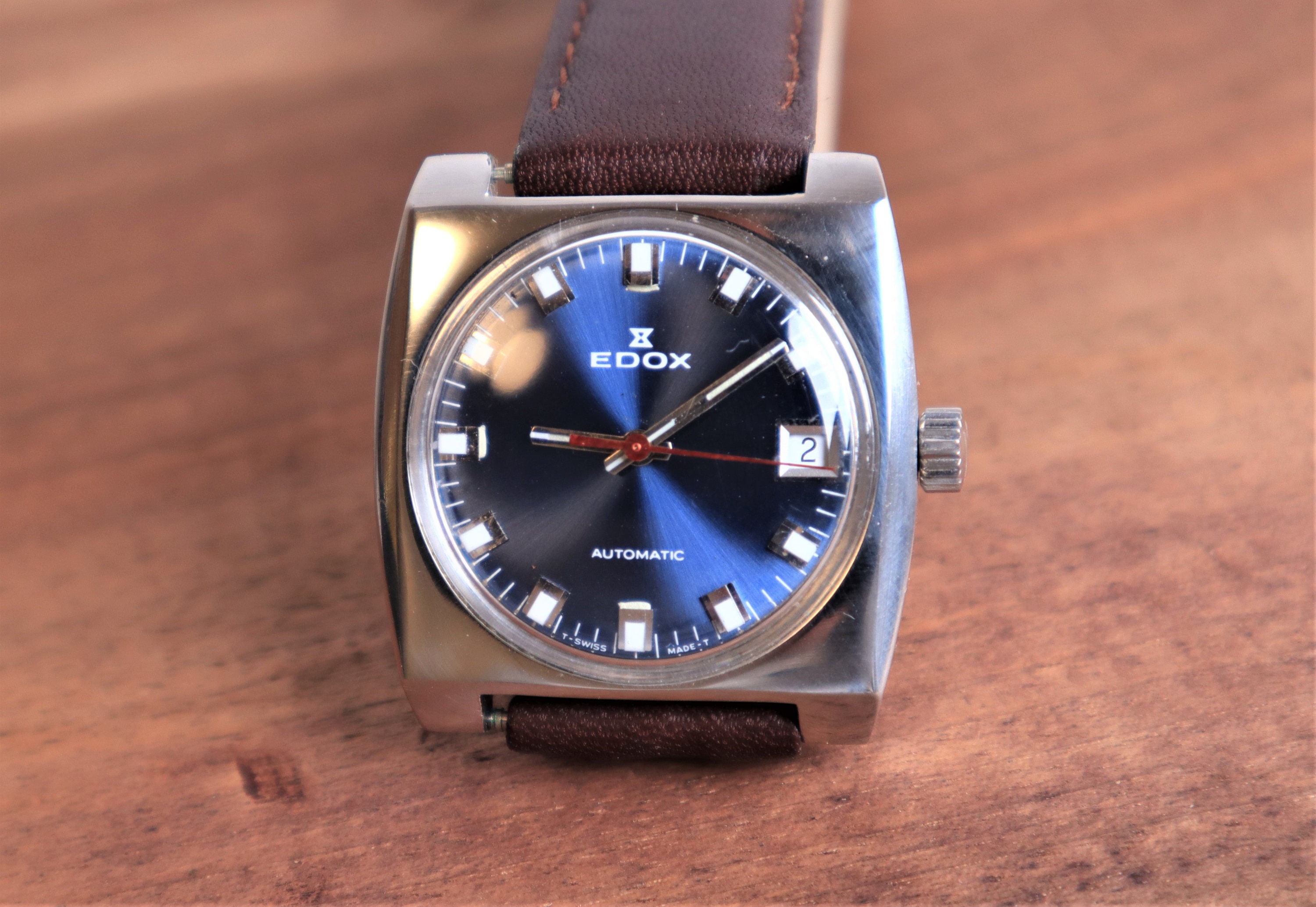 Edox automatic vintage clearance