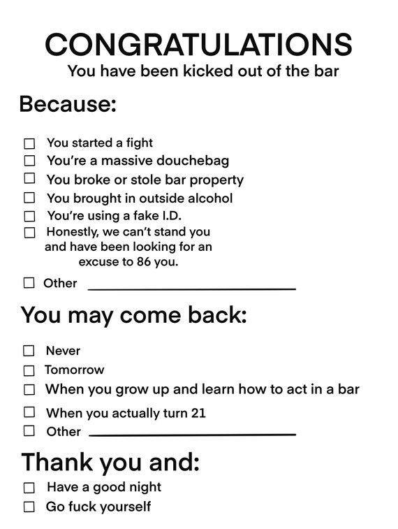 Bartender Fake Id