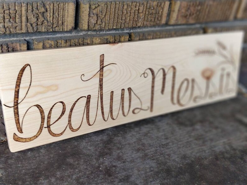 Custom Wood Burned Sign custom Size Etsy UK