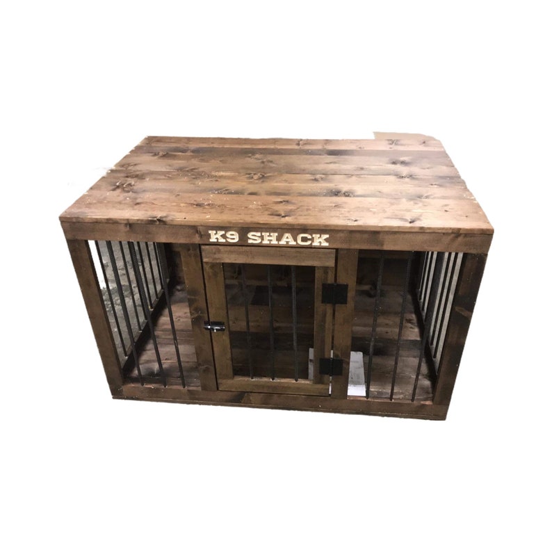 Wooden dog kennelcrate kenneldogkennelsmall dog Etsy