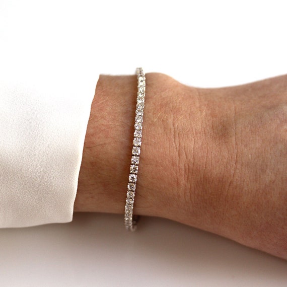 5.3 carat cheap diamond bracelet