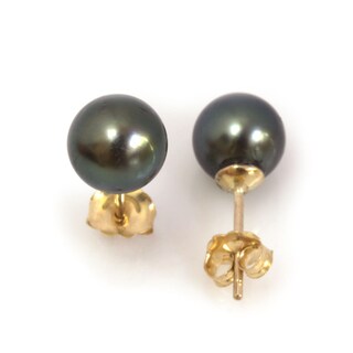 Orecchini A Bottone SALAN In Agata Nera Naturale E Argento 925 - Fiore In Argento, Regalo Di Compleanno Per Donna