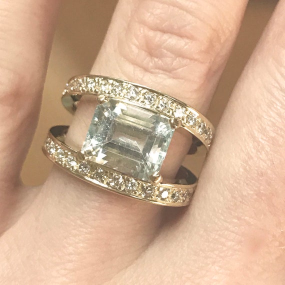 4.2 carat diamond ring