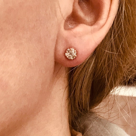 Ripple Cluster Diamond Stud Earrings With Shimmer  Shine CaratLane