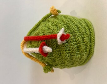 Bonnet bébé vert