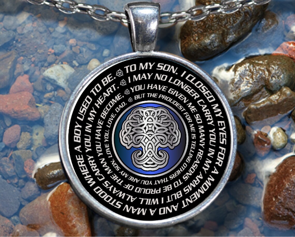 Necklace for son from dad Clearance