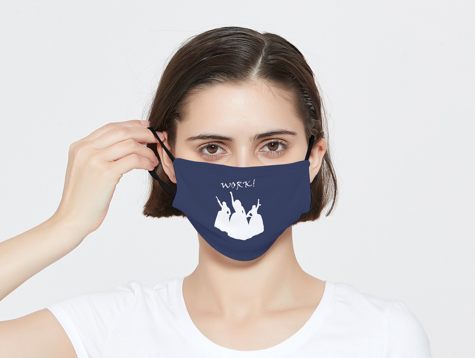 Hamilton Musical Face Mask / Angelica Eliza and Peggy / Etsy