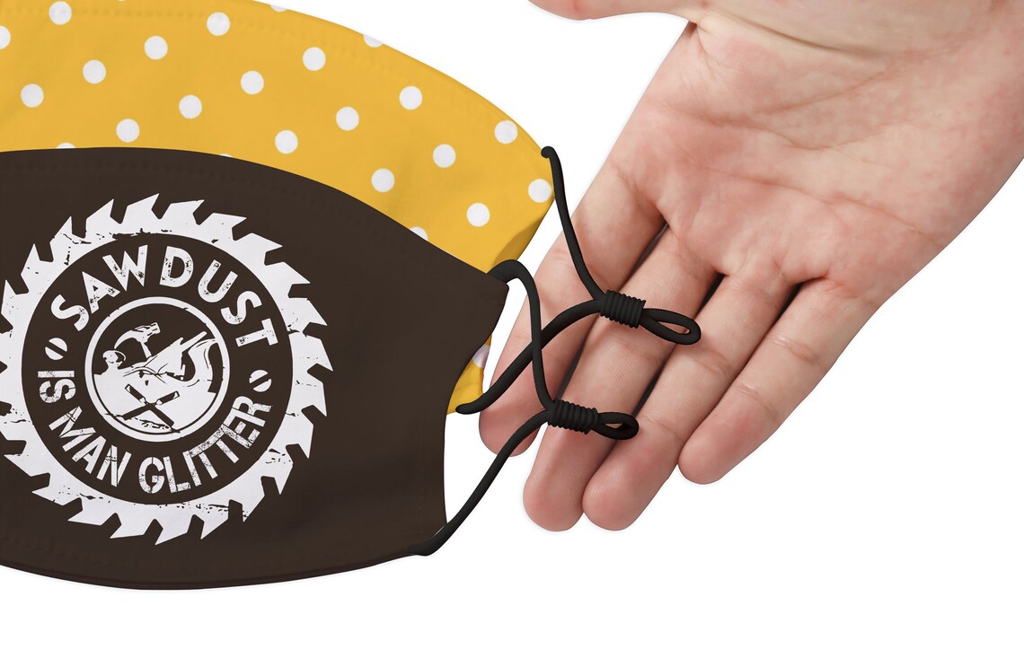 Carpenter Face Mask / Woodworking Face Mask / Sawdust is Man Etsy