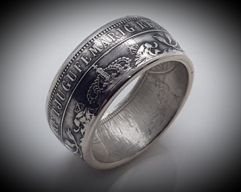 Coin Ring - Coin Ring - 2 Kronor - 2 Kronor - 2 KR - 800/1000 Silver