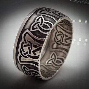 Coin Ring - Münzring - Mjolnir - 925 Silber