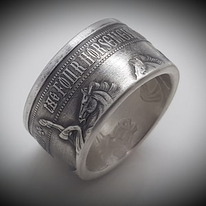Coin Ring - Coin Ring - Four Horsemen of the Apocalypse - 1 oz Copper or Silver