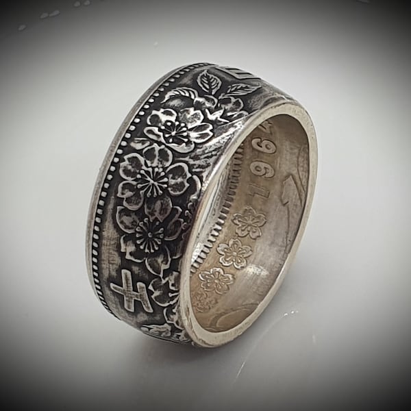 Coin Ring - Coin ring - 1000 yen - Japon - Argent 925/1000