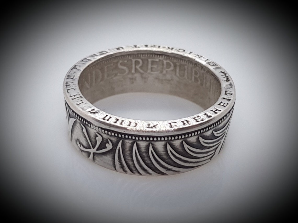 Münzring 5 Reichsmark Adler 1936-39 Silber 900er C Produktbild-Vorschau 9