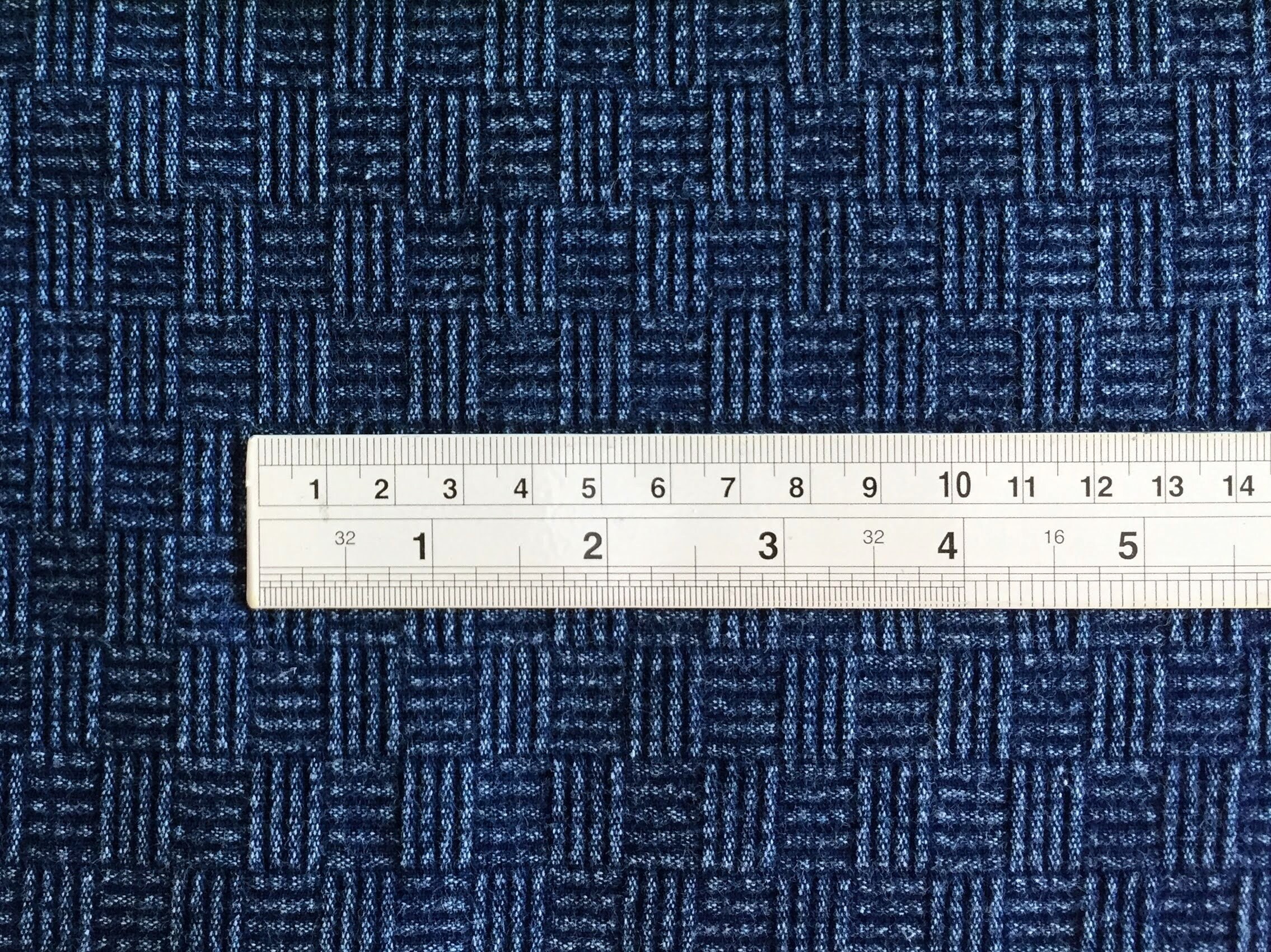 Stone Washed Overdyed Indigo Cotton Fabric Blue Fabric Etsy