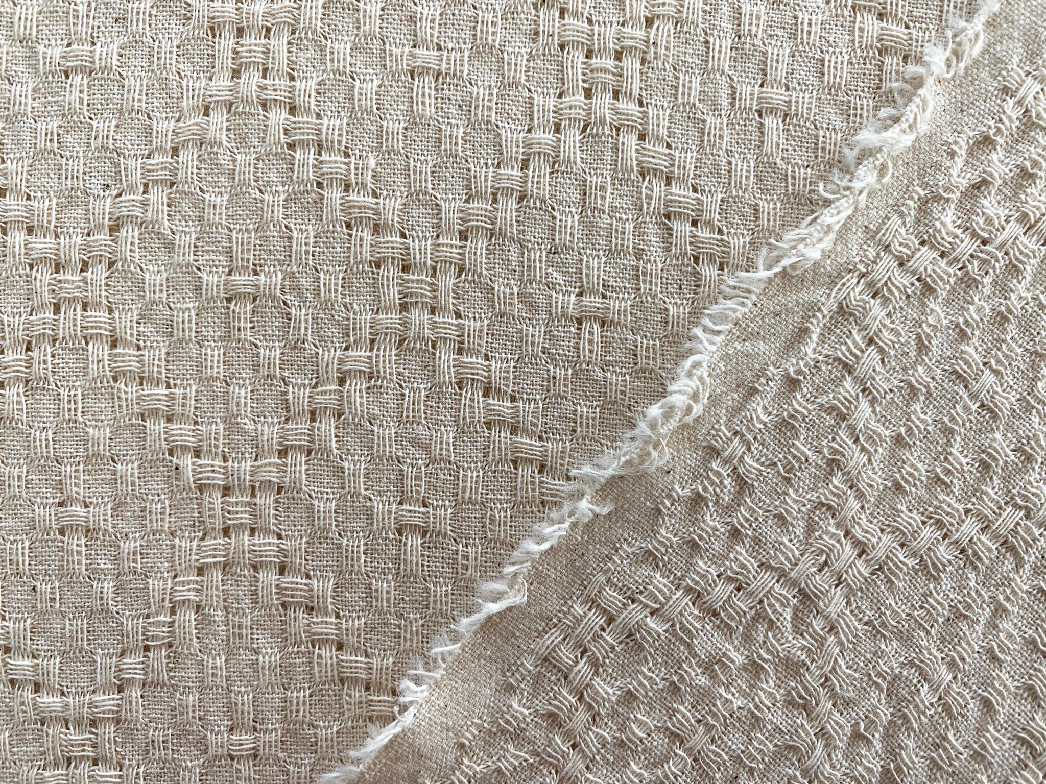 Undyed Fabric by the Yard Undyed Fabric White Fabric | Etsy New Zealand