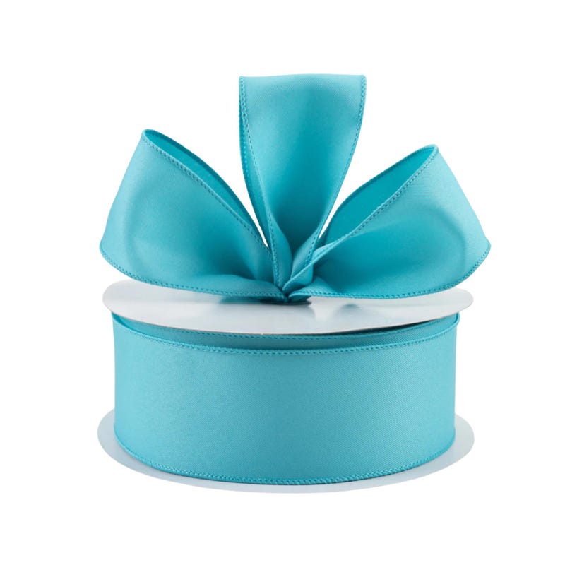 Turquoise Ribbon Earrings - Etsy