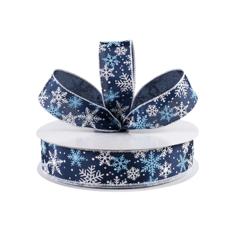Snowflake Ribbon Pattern Snowflake Ribbon - Etsy