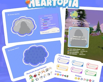 Heartopia Twitch Streaming Pack