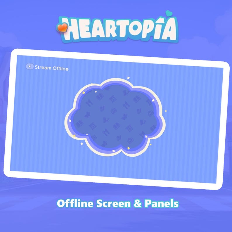 Loop Text Heartopia Heartopia Twitch Streaming Pack - Etsy