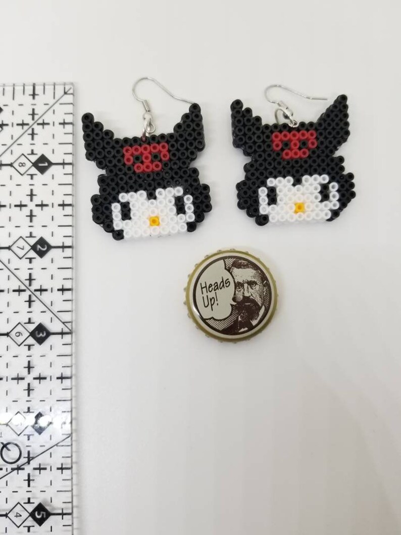 Kuromi Perler Bead Pattern