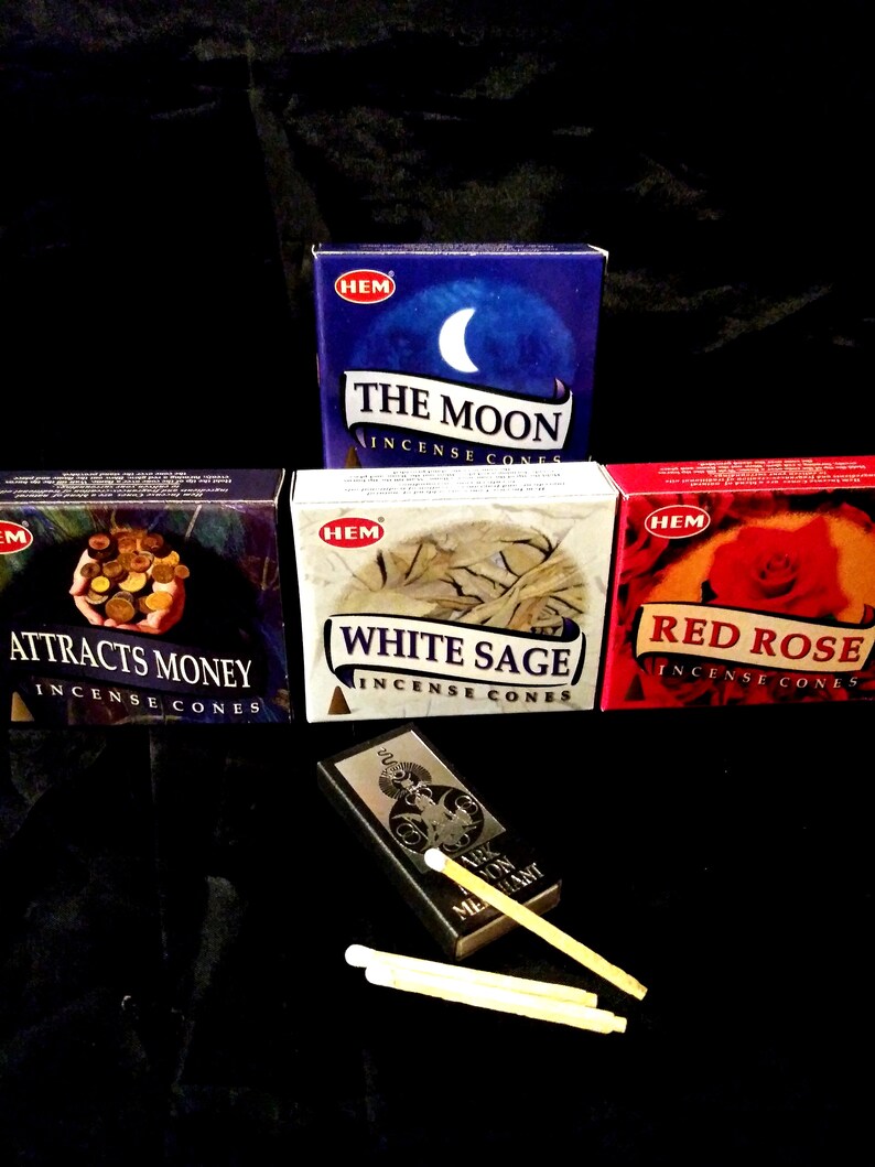 Incense Cones Kit Choose Any Scent Any Combination Magic Etsy