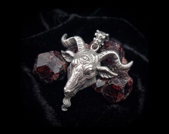 Goat King Pendant - Satanic Witchcraft Occult & Magic Necklace